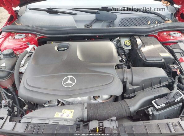 WDCTG4EB3GJ201366 2016 MERCEDES-BENZ GLA 250 Red Вид ззаду