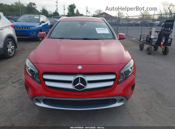 WDCTG4EB3GJ201366 2016 MERCEDES-BENZ GLA 250 Red Вид щитка приладів