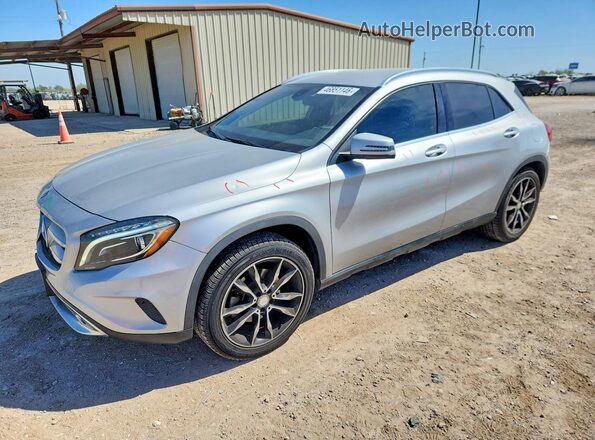 WDCTG4EB3GJ262183 2016 MERCEDES-BENZ GLA Silver Առջևի ձախ երեք քառորդ տեսարան