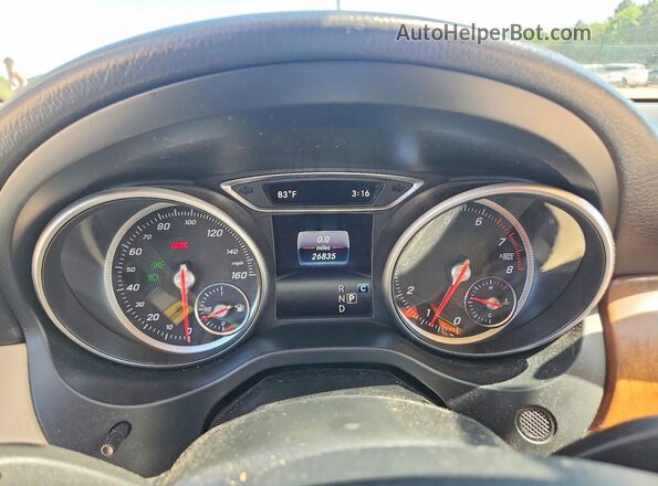 WDCTG4EB3KU004205 2019 MERCEDES-BENZ GLA Белый Вид щитка приборов