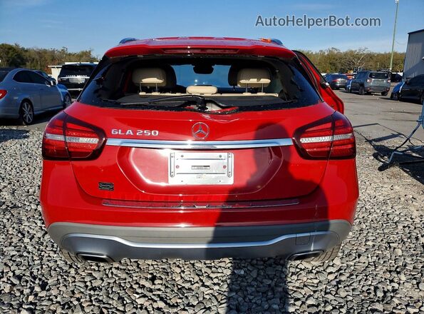 WDCTG4EB6KJ581036 2019 MERCEDES-BENZ GLA Red Հետևի տեսք