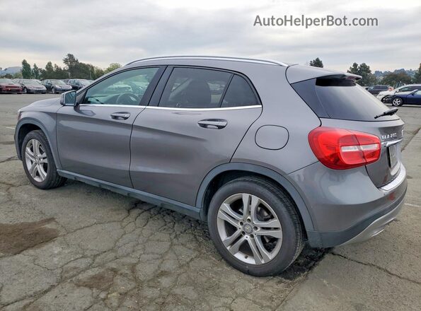 WDCTG4EB7GJ232488 2016 MERCEDES-BENZ GLA Серый Задняя левая четверть