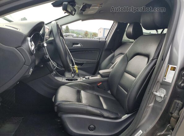 WDCTG4EB7GJ232488 2016 MERCEDES-BENZ GLA Серый Вид салона спереди