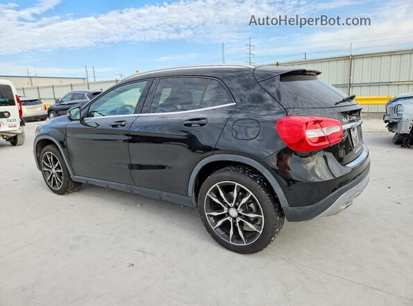 WDCTG4EB7HJ347917 2017 MERCEDES-BENZ GLA Black Задня ліва чверть