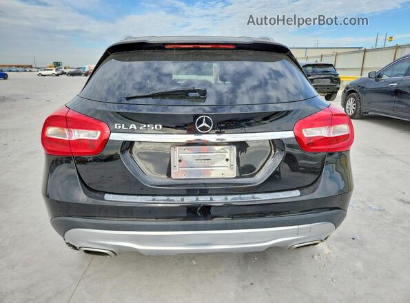 WDCTG4EB7HJ347917 2017 MERCEDES-BENZ GLA Black Вид ззаду