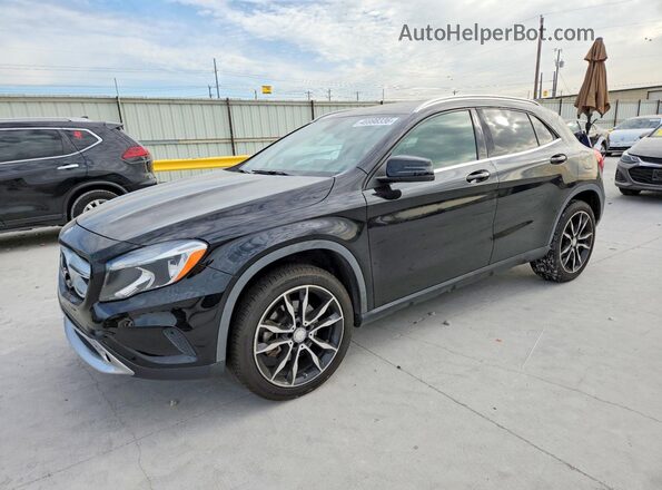 WDCTG4EB7HJ347917 2017 MERCEDES-BENZ GLA Black Передня ліва чверть