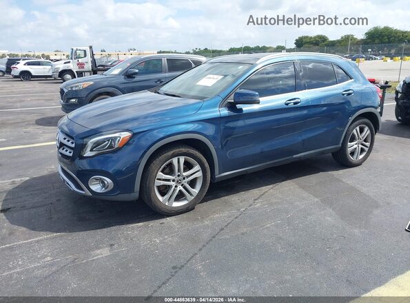WDCTG4EB9KJ616328 2019 MERCEDES-BENZ GLA 250 Blue Przód lewy