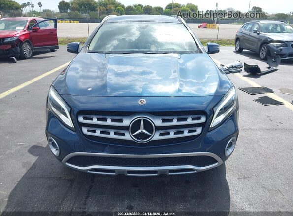 WDCTG4EB9KJ616328 2019 MERCEDES-BENZ GLA 250 Blue Widok wnętrza z tyłu