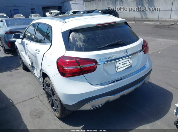 WDCTG4EBXKU009594 2019 MERCEDES-BENZ GLA 250 Белый Задняя левая четверть
