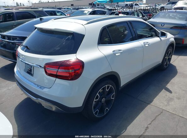 WDCTG4EBXKU009594 2019 MERCEDES-BENZ GLA 250 Белый Задняя правая четверть