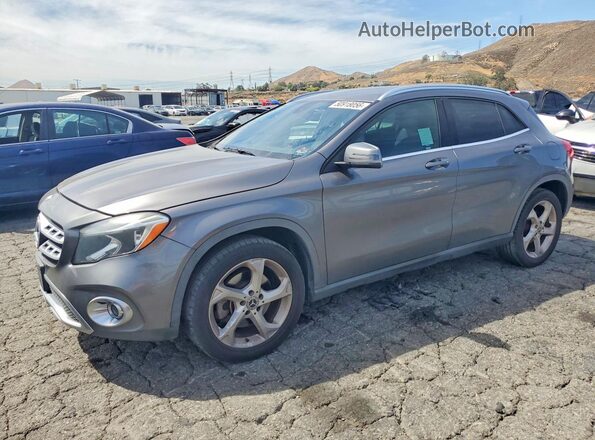 WDCTG4GB7JJ477828 2018 MERCEDES-BENZ GLA Gray Przód lewy