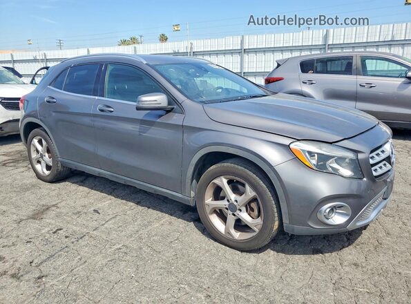 WDCTG4GB7JJ477828 2018 MERCEDES-BENZ GLA Gray Przód prawy