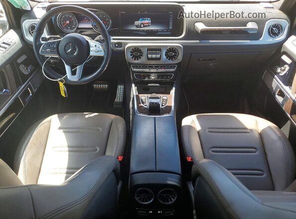 WDCYC6BJ5KX306912 2019 MERCEDES-BENZ G-CLASS Серый Вид панели приборов