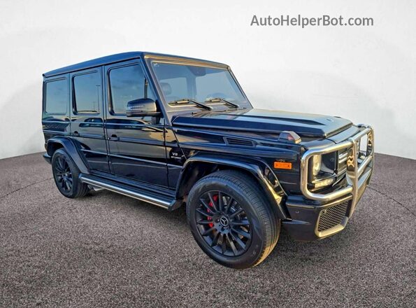 WDCYC7DF6HX264693 2017 MERCEDES-BENZ G-CLASS Черный Передняя левая четверть