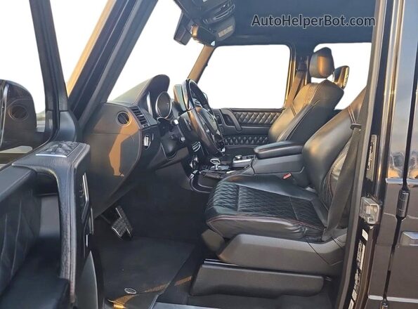 WDCYC7DF6HX264693 2017 MERCEDES-BENZ G-CLASS Черный Вид спереди