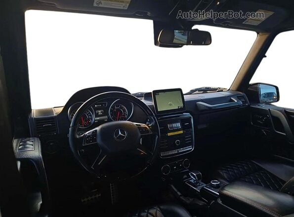 WDCYC7DF6HX264693 2017 MERCEDES-BENZ G-CLASS Черный Вид щитка приборов