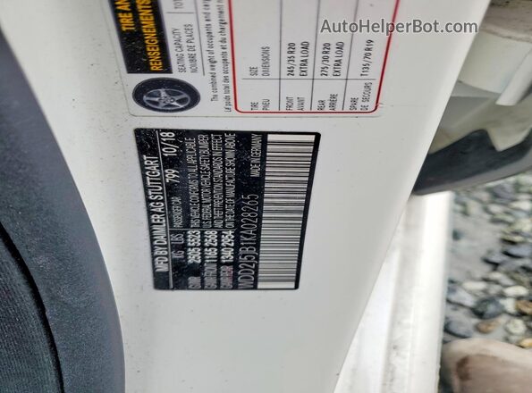 WDD2J5JB1KA028265 2019 MERCEDES-BENZ CLS-CLASS Белый Вид подкапотного пространства