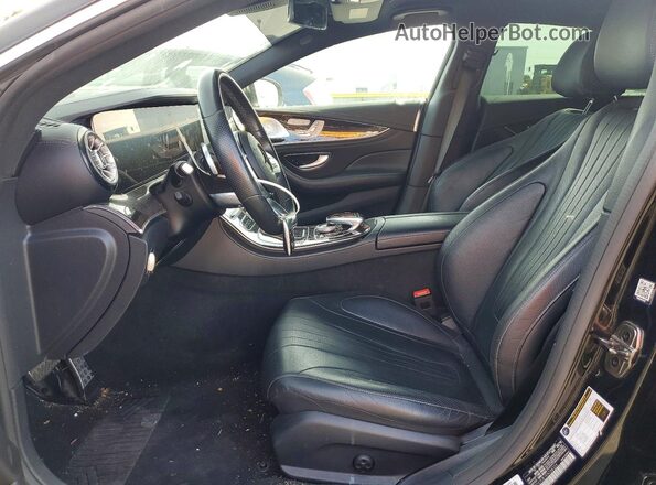WDD2J5JB1KA038326 2019 MERCEDES-BENZ CLS-CLASS Черный Вид салона спереди