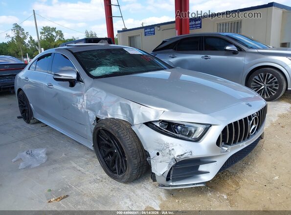 WDD2J5JB4KA027644 2019 MERCEDES-BENZ CLS-CLASS Silver Передня права чверть