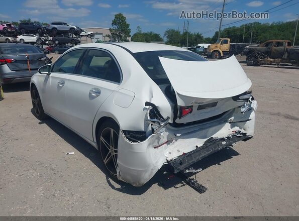 WDD3G4EB2KW012795 2019 MERCEDES-BENZ A 220 Белый Задняя левая четверть
