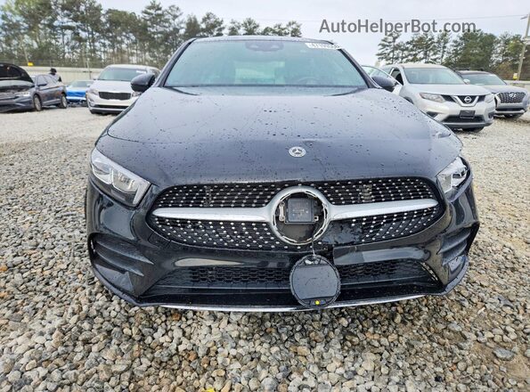 WDD3G4EB2KW012831 2019 MERCEDES-BENZ A Black Widok z przodu