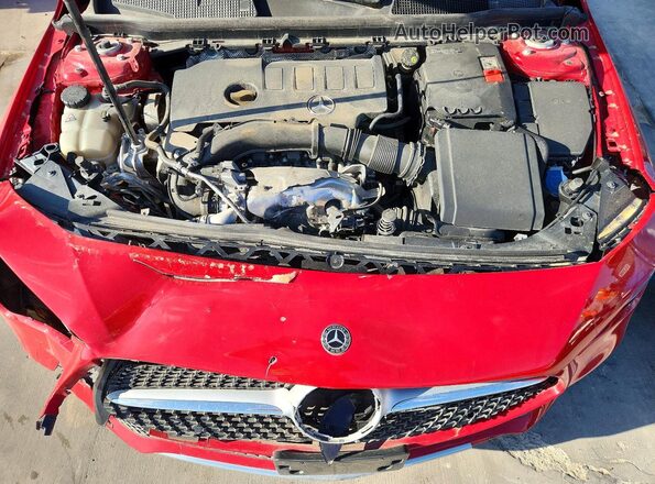 WDD5J4HB6LN034666 2020 MERCEDES-BENZ CLA-CLASS Red Rear interior view