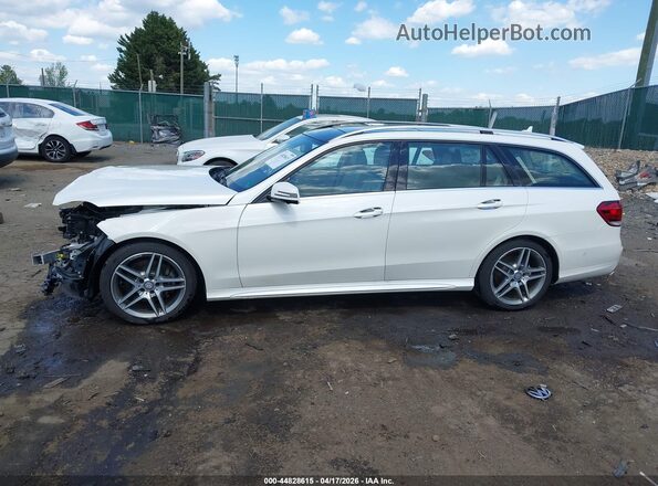 WDDHH8JBXGB275227 2016 MERCEDES-BENZ E-CLASS White 