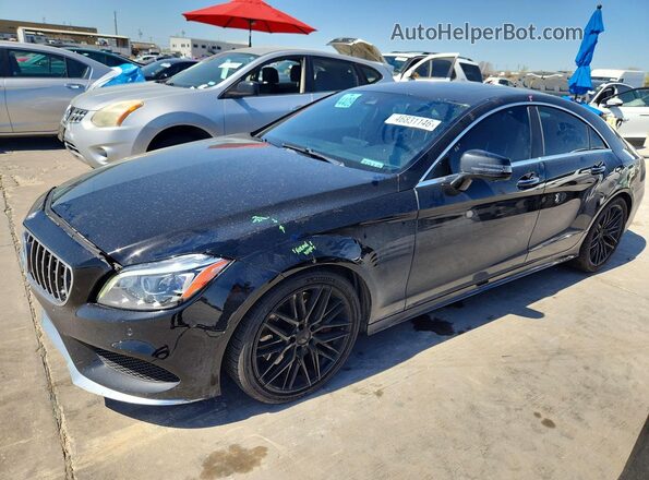 WDDLJ7DB7GA161731 2016 MERCEDES-BENZ CLS-CLASS Black Przód lewy