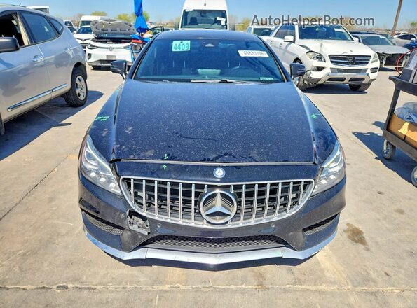 WDDLJ7DB7GA161731 2016 MERCEDES-BENZ CLS-CLASS Black Widok z przodu