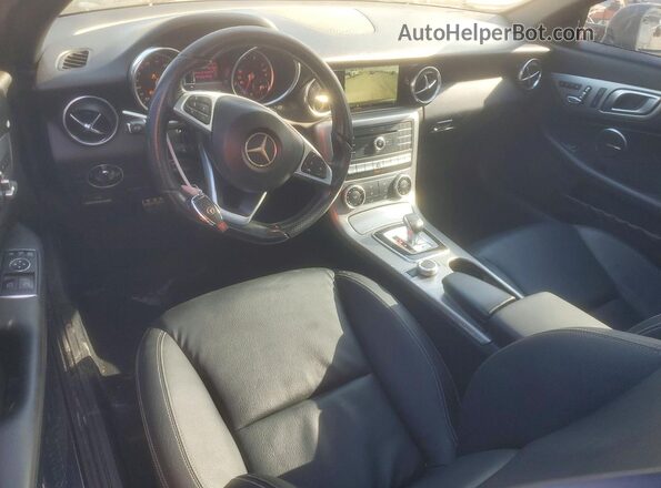 WDDPK3JA6HF128405 2017 MERCEDES-BENZ SLC Gray წინა პანელის ხედი