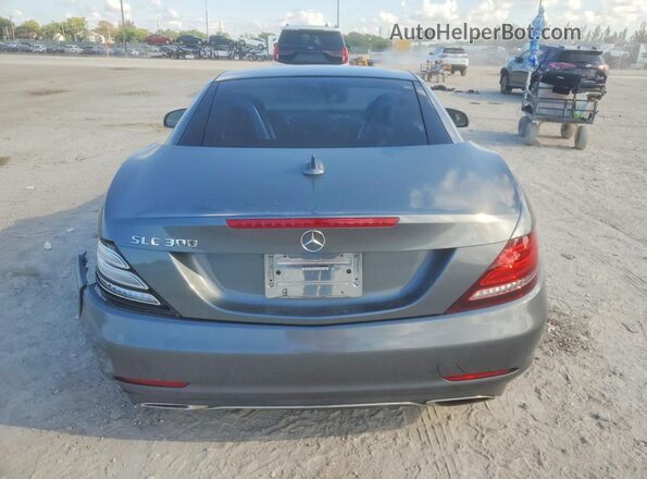 WDDPK3JA6HF128405 2017 MERCEDES-BENZ SLC Gray უკანა ხედი