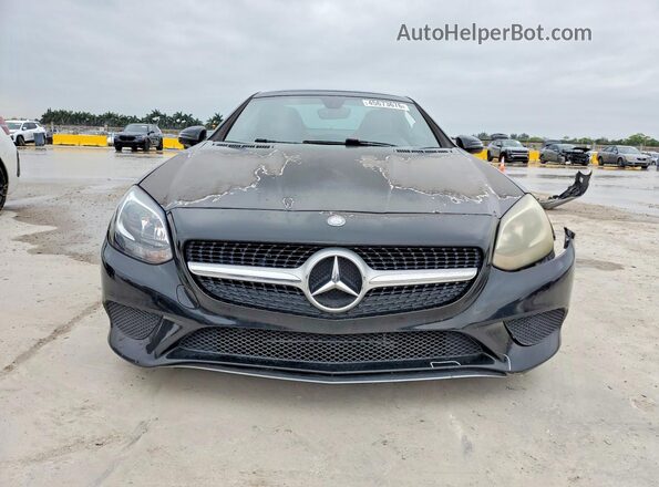 WDDPK3JA8HF140538 2017 MERCEDES-BENZ SLC Black Вид спереду