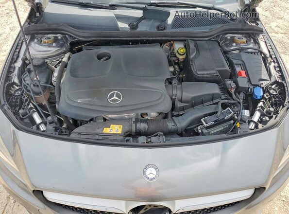 WDDSJ4EB1HN400581 2017 MERCEDES-BENZ CLA-CLASS Gray Vista interior trasera