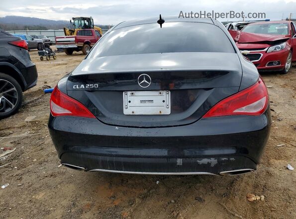 WDDSJ4EB1HN463437 2017 MERCEDES-BENZ CLA-CLASS Black Widok z tyłu