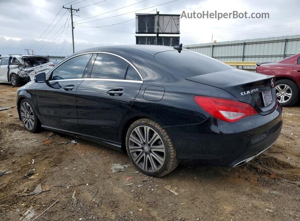 WDDSJ4EB1HN463437 2017 MERCEDES-BENZ CLA-CLASS Black Tył lewy