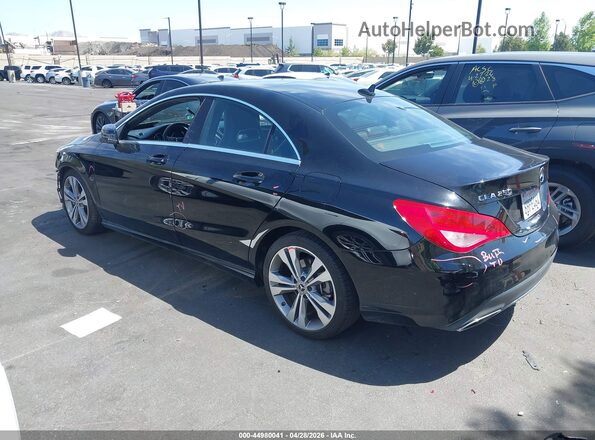 WDDSJ4EB2JN600682 2018 MERCEDES-BENZ CLA 250 Black Rear left
