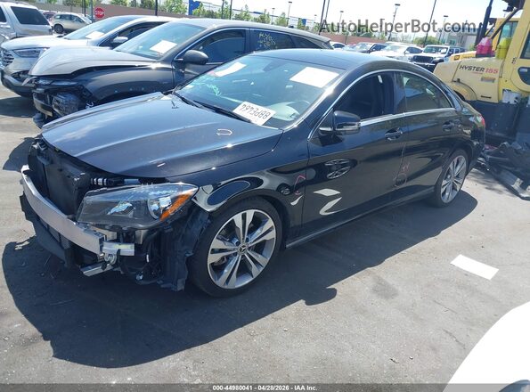 WDDSJ4EB2JN600682 2018 MERCEDES-BENZ CLA 250 Black Front left