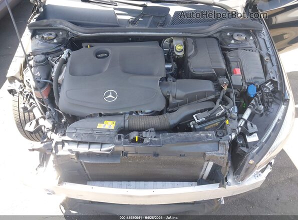 WDDSJ4EB2JN600682 2018 MERCEDES-BENZ CLA 250 Black Rear view