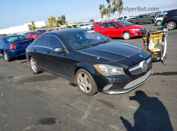WDDSJ4EB3HN431136 2017 MERCEDES-BENZ CLA-CLASS Black Delantero derecho