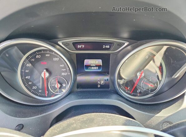 WDDSJ4EB3HN464055 2017 MERCEDES-BENZ CLA-CLASS White ხელსაწყოთა პანელის ხედი
