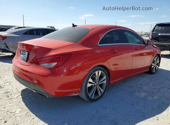 WDDSJ4EB3JN535650 2018 MERCEDES-BENZ CLA-CLASS Red Հետևի աջ