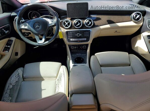 WDDSJ4EB3JN535650 2018 MERCEDES-BENZ CLA-CLASS Red Առջևի վահանակի տեսք