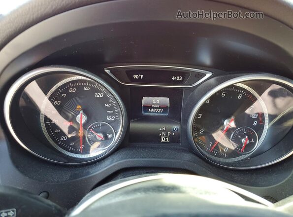 WDDSJ4EB3JN535650 2018 MERCEDES-BENZ CLA-CLASS Red Սարքավորումների վահանակի տեսք