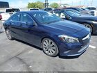 2018 Mercedes-benz Cla 250   Blue vin: WDDSJ4EB3JN556742