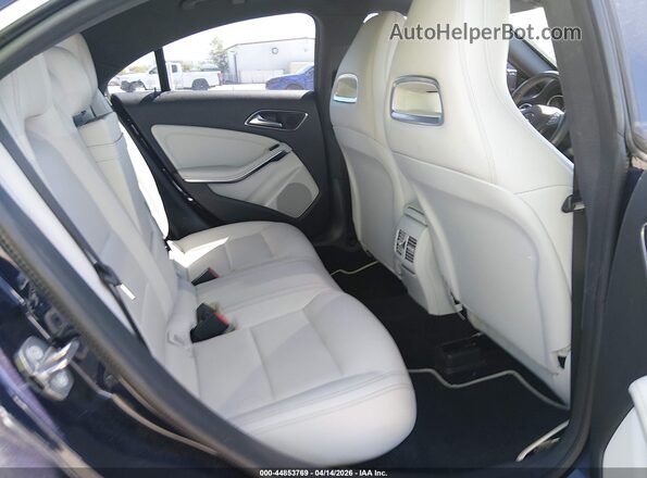 WDDSJ4EB3JN643668 2018 MERCEDES-BENZ CLA 250 Dark Blue VIN կոդի պիտակի տեսք