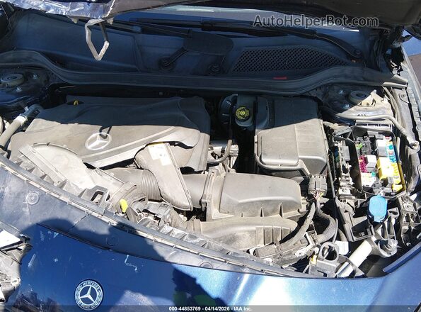 WDDSJ4EB3JN643668 2018 MERCEDES-BENZ CLA 250 Dark Blue Հետևի տեսք