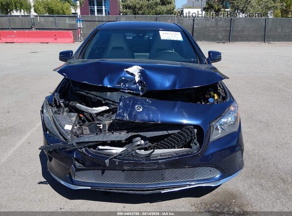 WDDSJ4EB3JN643668 2018 MERCEDES-BENZ CLA 250 Dark Blue Սարքավորումների վահանակի տեսք