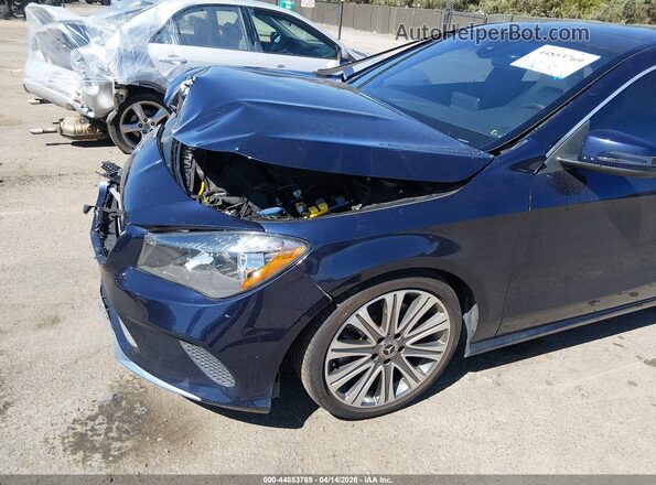 WDDSJ4EB3JN643668 2018 MERCEDES-BENZ CLA 250 Dark Blue 
