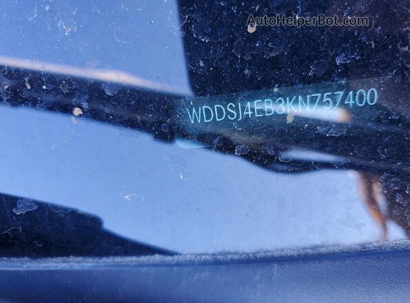 WDDSJ4EB3KN757400 2019 MERCEDES-BENZ CLA-CLASS Белый Вид подкапотного пространства