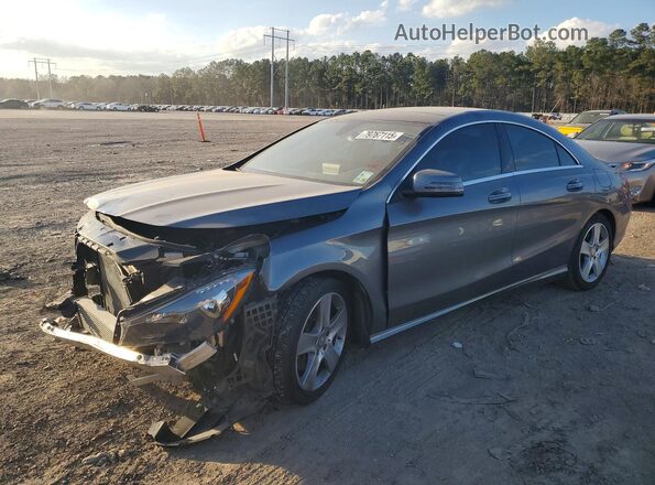 WDDSJ4EB4HN426897 2017 MERCEDES-BENZ CLA-CLASS Gray Front left